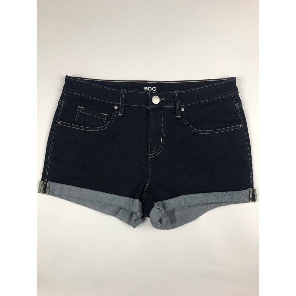 Urban Outfitters BDG Mid Rise Dark Wash Shorts